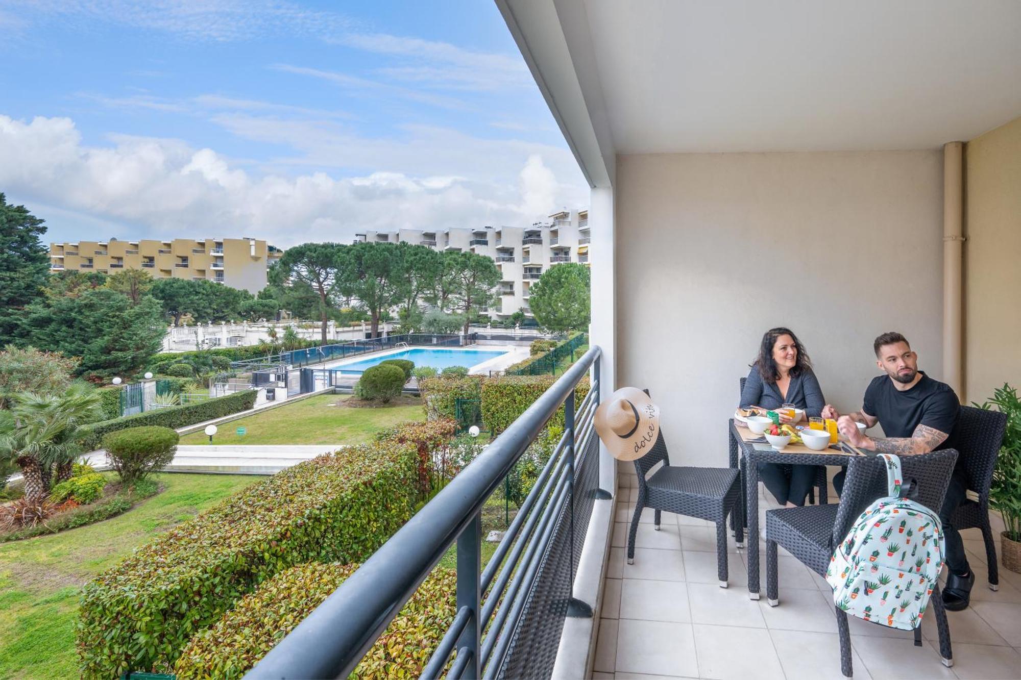 Nemea Appart Hotel Le Lido Cagnes Sur Mer Εξωτερικό φωτογραφία